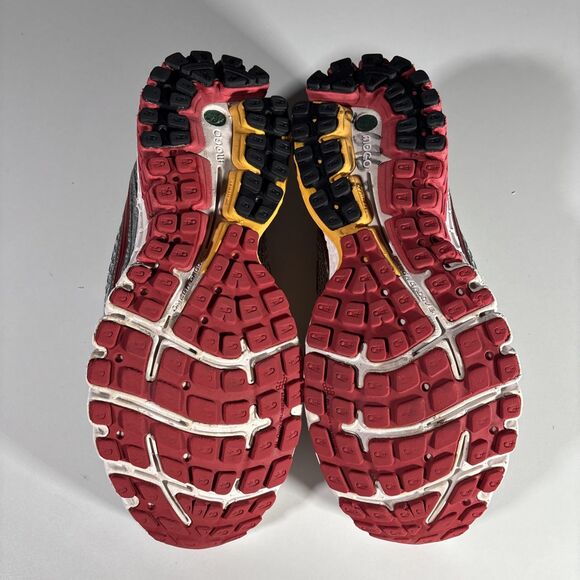 Brooks Ghost 6 Running Shoes (Men’s Size 11)  Gray, Red, Yellow Sneakers - Picture 7 of 7
